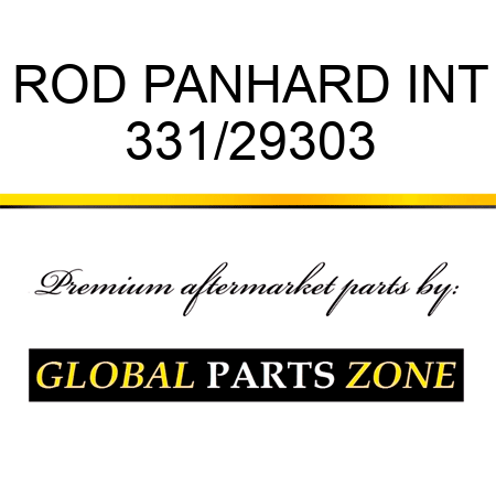 ROD PANHARD INT 331/29303
