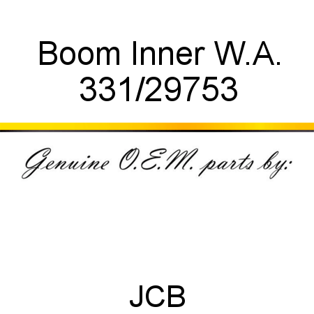 Boom, Inner W.A. 331/29753