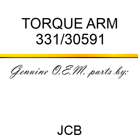 TORQUE ARM 331/30591