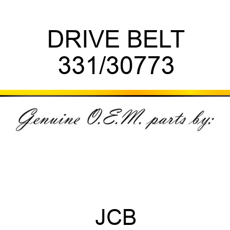 DRIVE BELT 331/30773