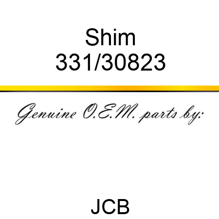 Shim 331/30823