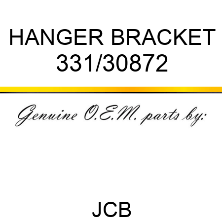 HANGER BRACKET 331/30872