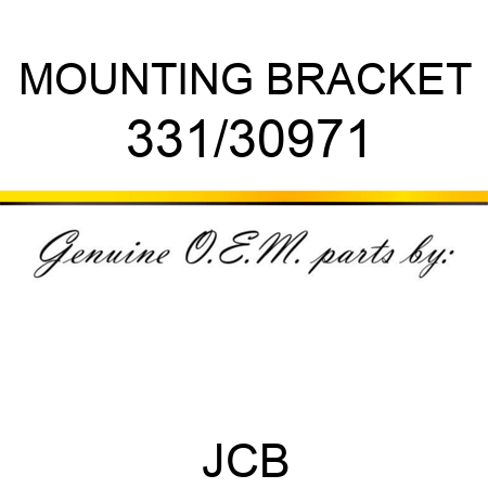 MOUNTING BRACKET 331/30971