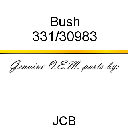 Bush 331/30983