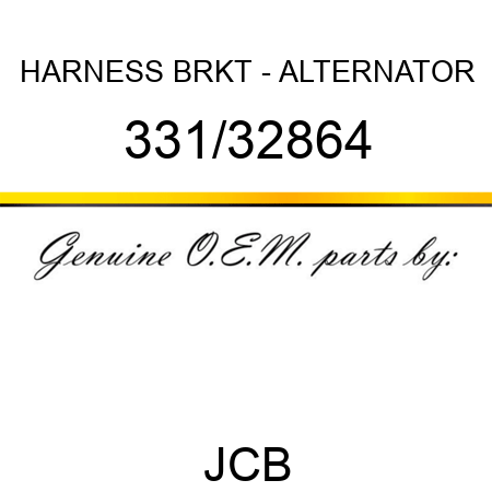 HARNESS BRKT - ALTERNATOR 331/32864