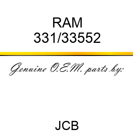 RAM 331/33552