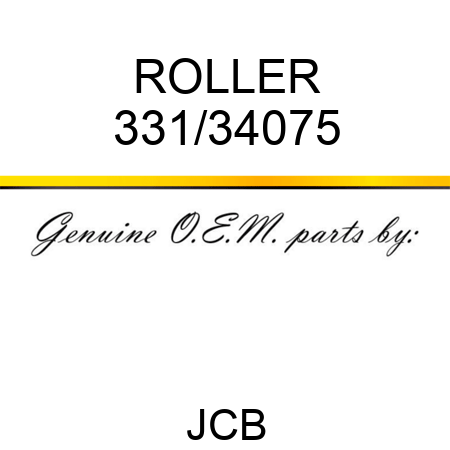 ROLLER 331/34075
