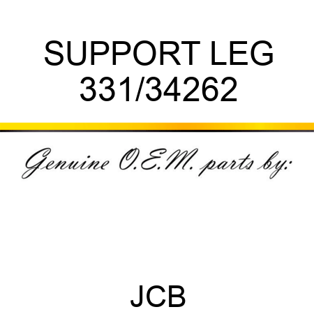 SUPPORT LEG 331/34262