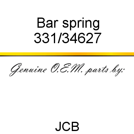 Bar, spring 331/34627