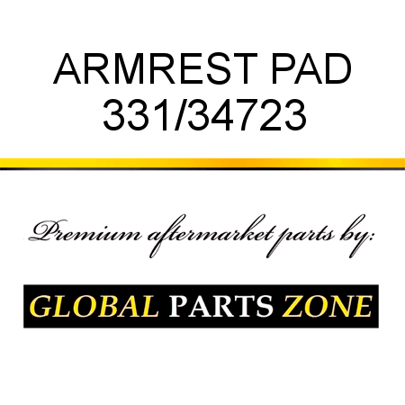 ARMREST PAD 331/34723