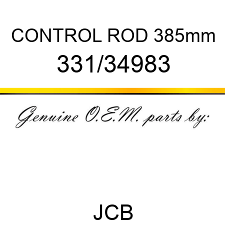 CONTROL ROD 385mm 331/34983