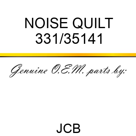 NOISE QUILT 331/35141