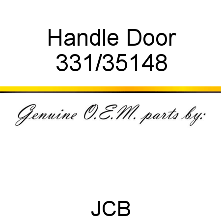Handle, Door 331/35148