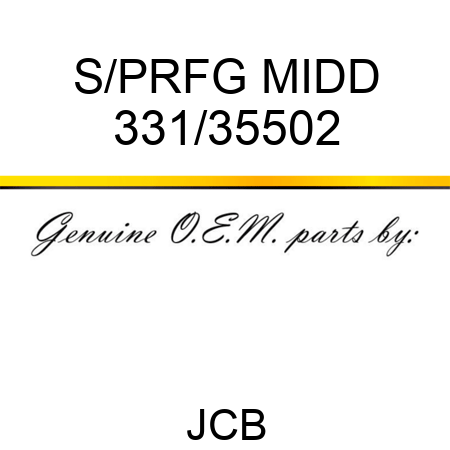 S/PRFG MIDD 331/35502