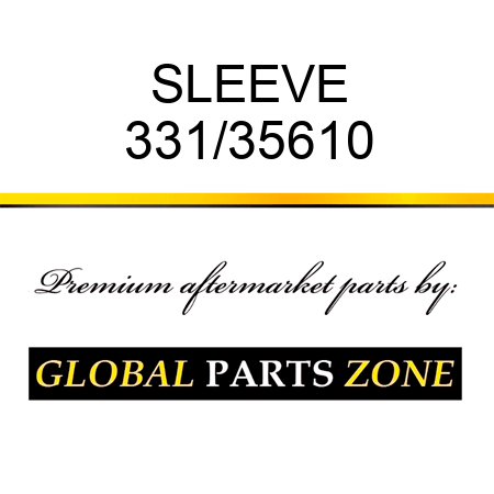 SLEEVE 331/35610