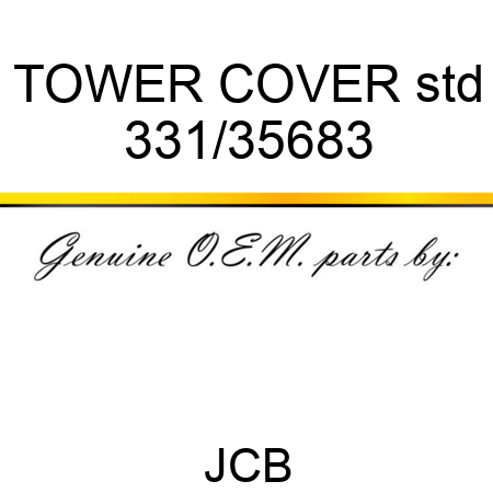 TOWER COVER std 331/35683