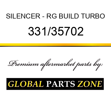 SILENCER - RG BUILD TURBO 331/35702