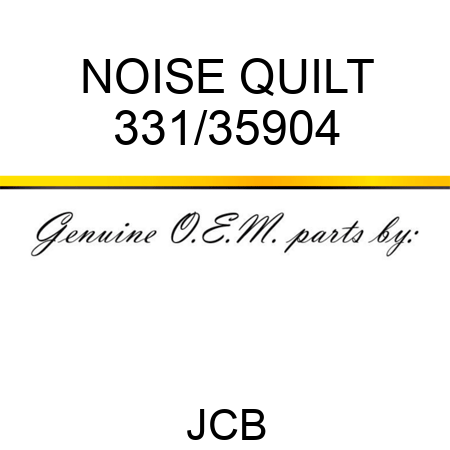 NOISE QUILT 331/35904