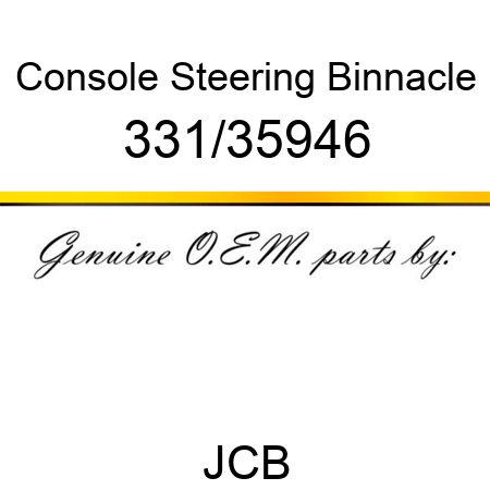 Console, Steering Binnacle 331/35946
