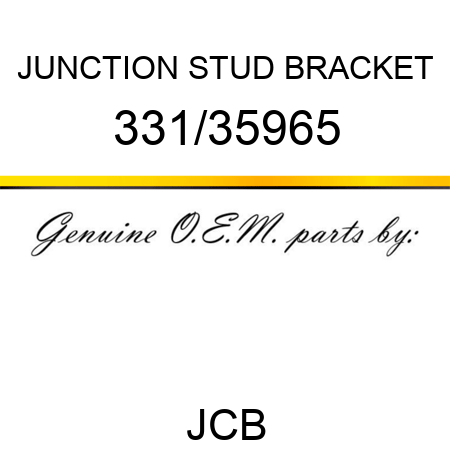 JUNCTION STUD BRACKET 331/35965