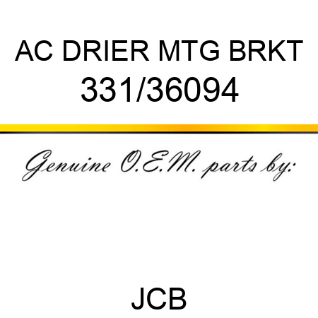 AC DRIER MTG BRKT 331/36094