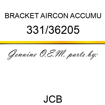 BRACKET AIRCON ACCUMU 331/36205