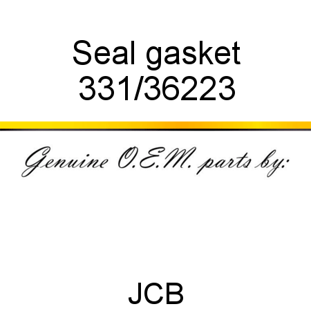 Seal, gasket 331/36223