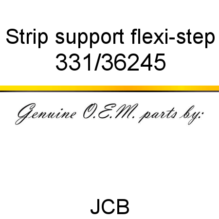 Strip, support, flexi-step 331/36245