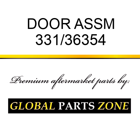 DOOR ASSM 331/36354
