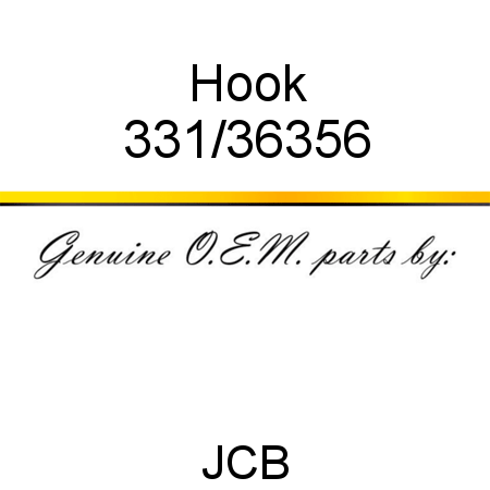 Hook 331/36356