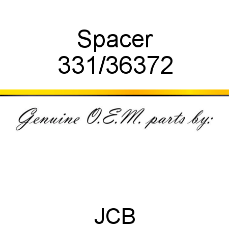 Spacer 331/36372