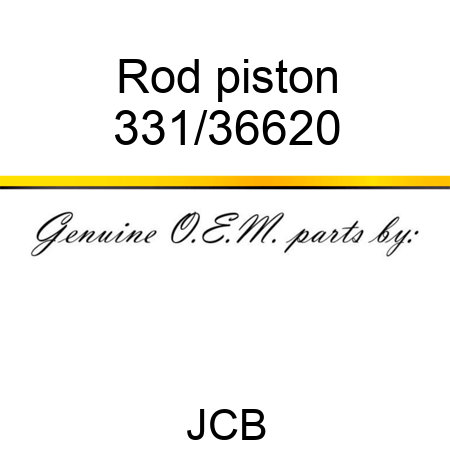 Rod piston 331/36620