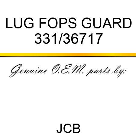 LUG FOPS GUARD 331/36717