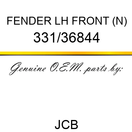 FENDER LH FRONT (N) 331/36844