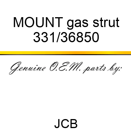 MOUNT gas strut 331/36850