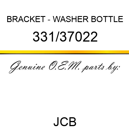 BRACKET - WASHER BOTTLE 331/37022
