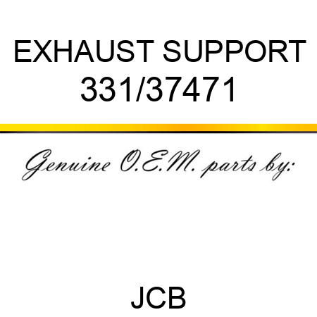 EXHAUST SUPPORT 331/37471