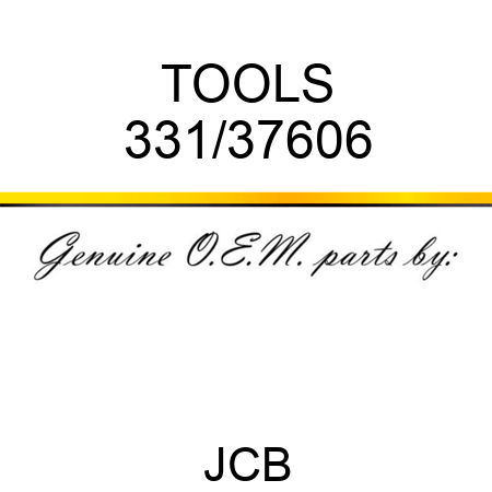 TOOLS 331/37606