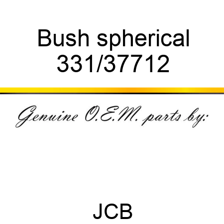 Bush spherical 331/37712