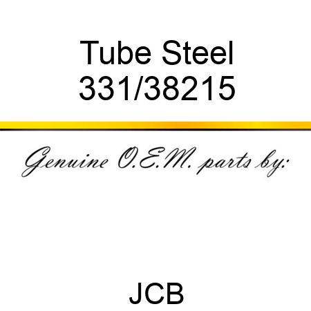 Tube Steel 331/38215
