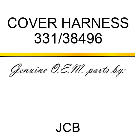 COVER HARNESS 331/38496