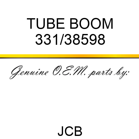 TUBE BOOM 331/38598