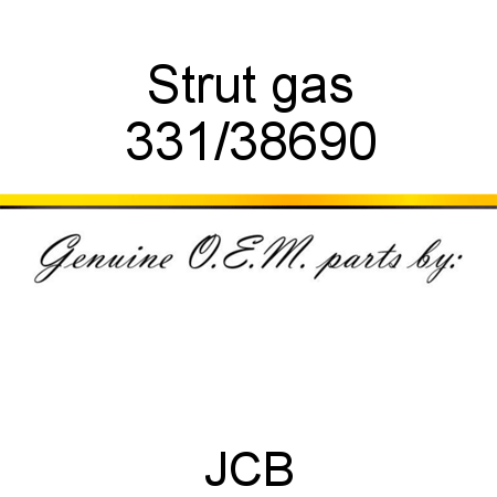 Strut, gas 331/38690