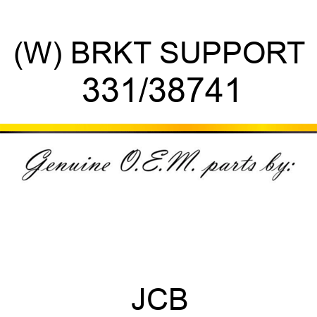 (W) BRKT SUPPORT 331/38741