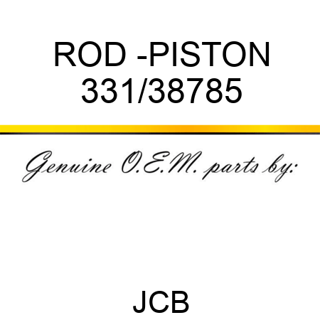 ROD -PISTON 331/38785