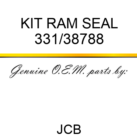 KIT RAM SEAL 331/38788