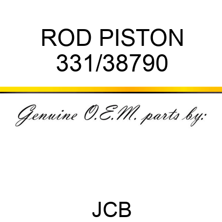 ROD PISTON 331/38790