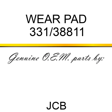 WEAR PAD 331/38811