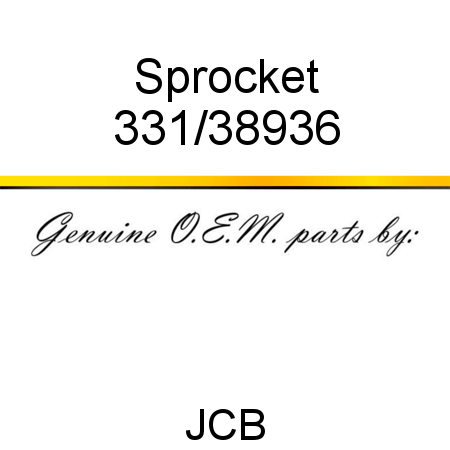 Sprocket 331/38936