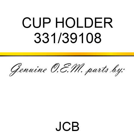 CUP HOLDER 331/39108